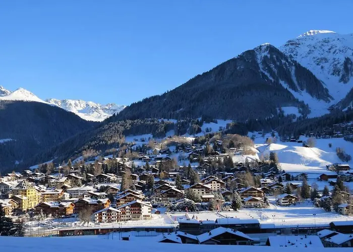 In Hus Signal Met Prachtig Uitzicht Op De Bergen * Klosters-Serneus